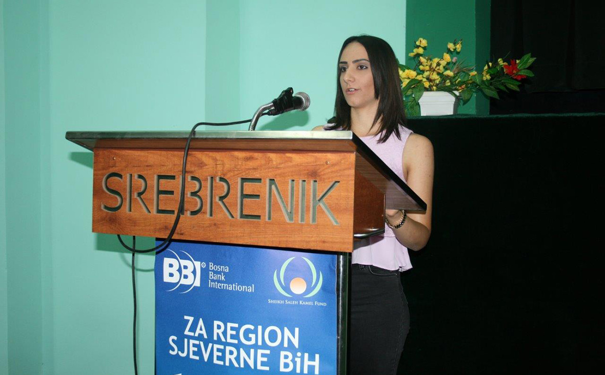Nermina Ramić - BBI banka u Srebreniku dodjelila 100 stipendija za djecu bez roditelja