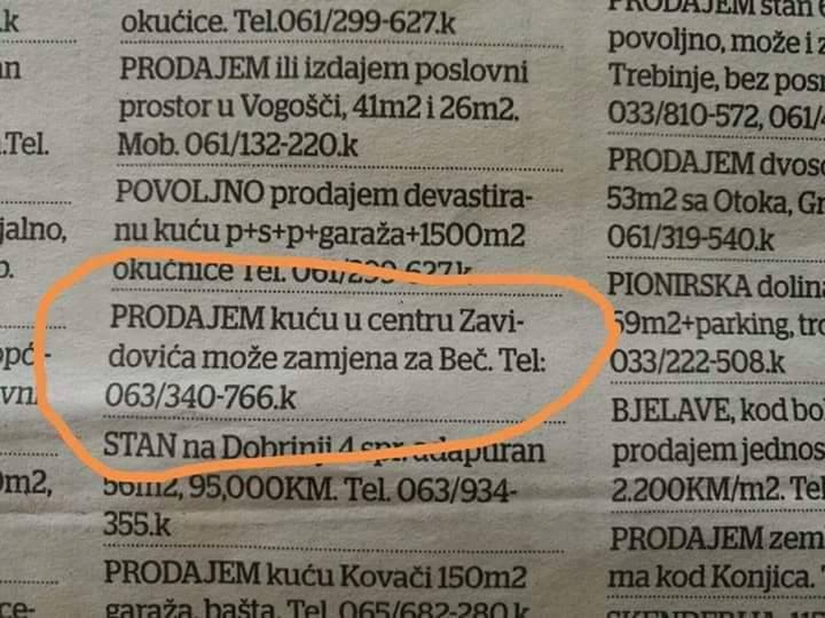 Bec_oglas_forwardusha.jpg - Prodajem kuću u Zavidovićima, može i Beč