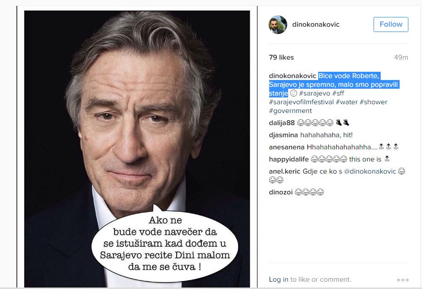 Screenshot - Šta je Konaković poručio De Niru?