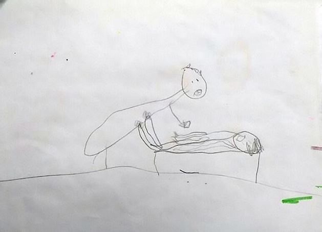 crtez_zlostavljanje_uzas.jpg - Crteži petogodišnjakinje otkrili kako je seksualno zlostavljana
