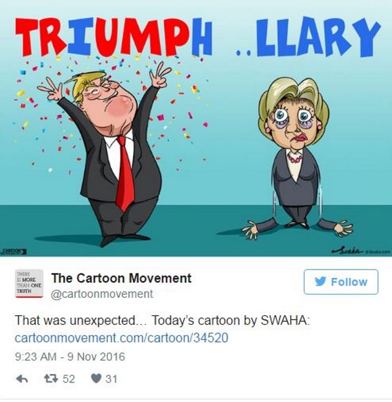 Trump_Twitter_crtani10.JPG - Ovako svijet vidi Trumpov uspjeh: Pogledajte crteže