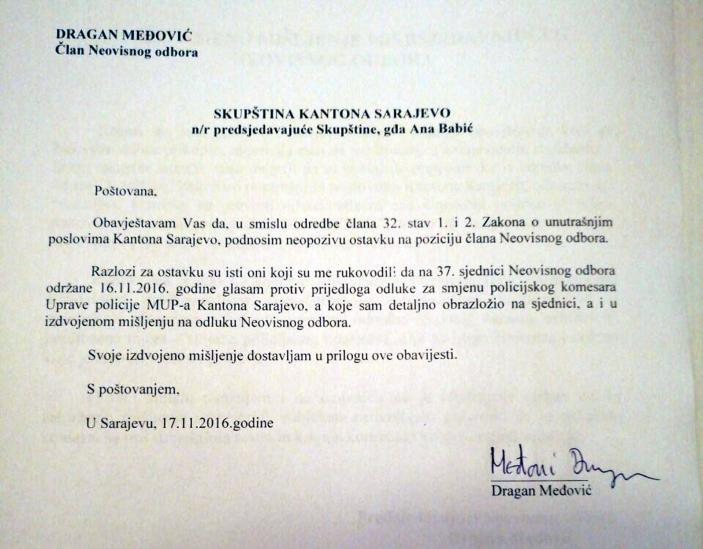 medovic_NAP.jpg - Advokat Dragan Međović podnio ostavku u Nezavisnom odboru