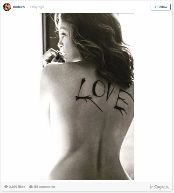 Nina_Badric_Instagram.JPG - Nina Badrić bez odjeće: Pjevačica na Instagramu objavila razoglićenu fotografiju