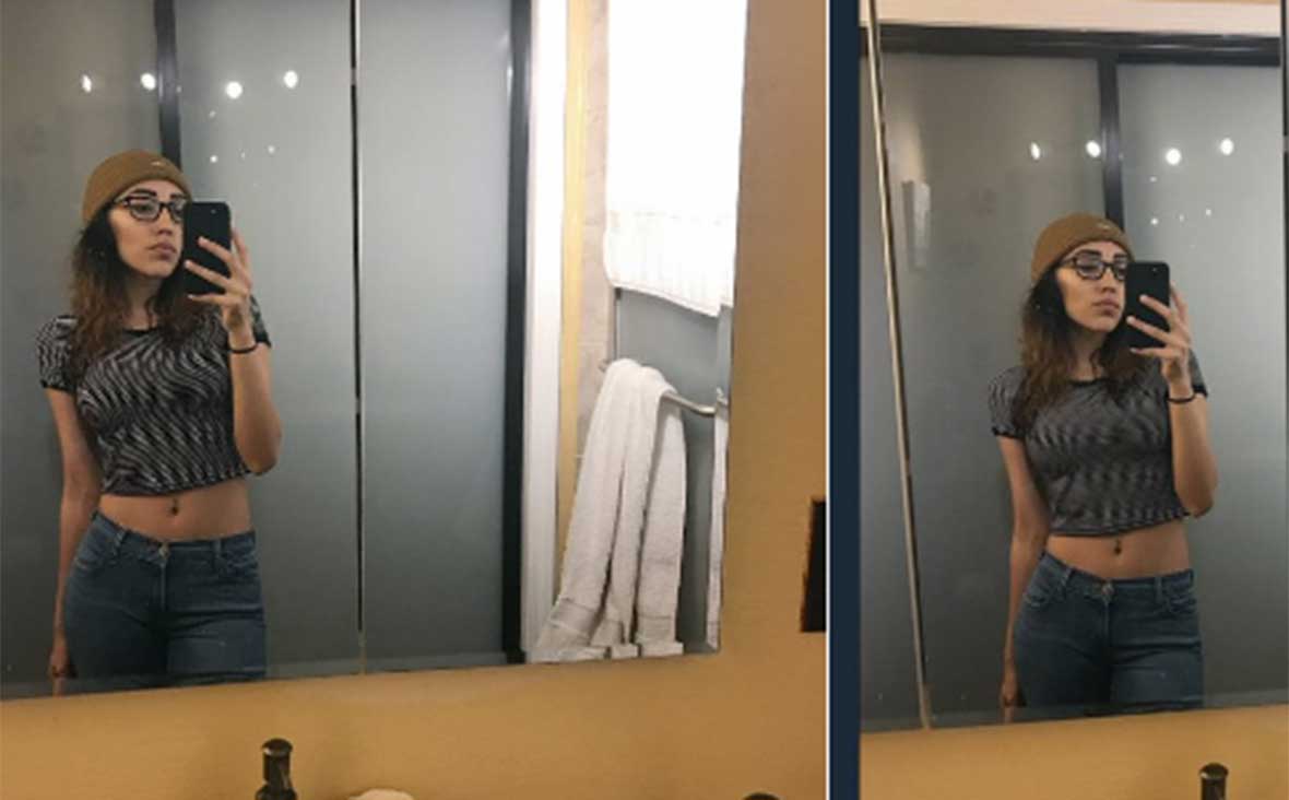majica-pruge.jpg - Kako je selfie ove djevojke iz kupatila postao internet senzacija