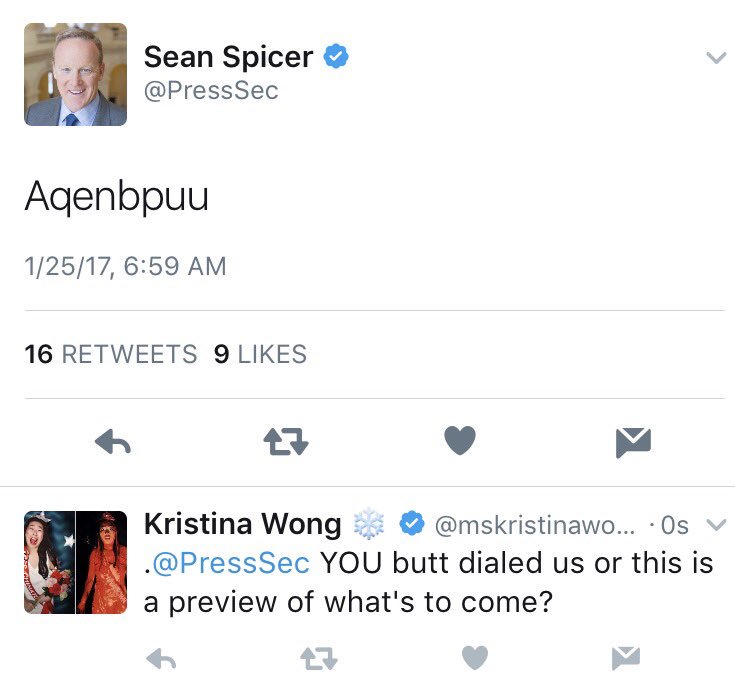 Sean_spicer_Twitter_PRT.jpg - Trumpov sekretar poslao poruke svijetu: 