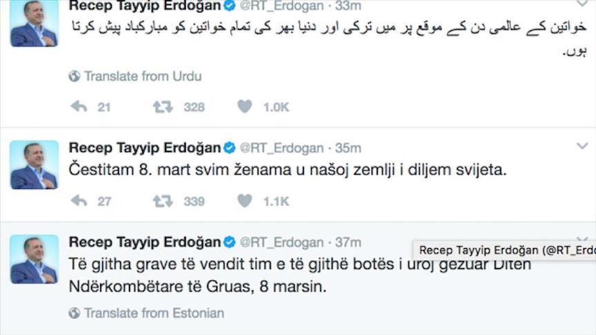 erdogan_cestitka_8_mart_twitter.jpg - Erdogan čestitao 8. mart i na bosanskom jeziku