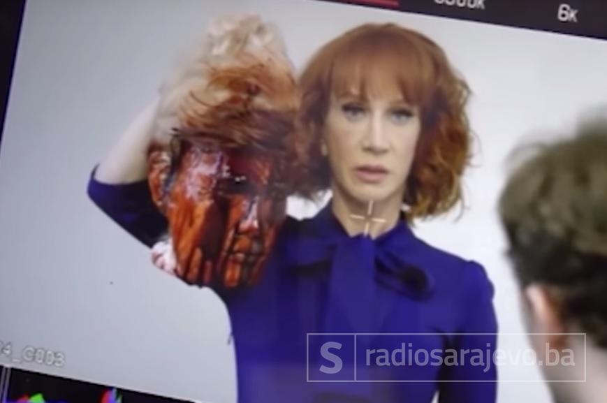 Kathy Griffin - CNN otpustio komičarku Kathy Griffin zbog fotografije s Trumpovom glavom