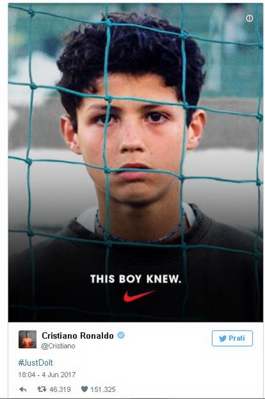 ronaldo_reklama_twitter.JPG - Ronaldo tvitao svoju reklamu za Nike, Twitteraši ih ismijali