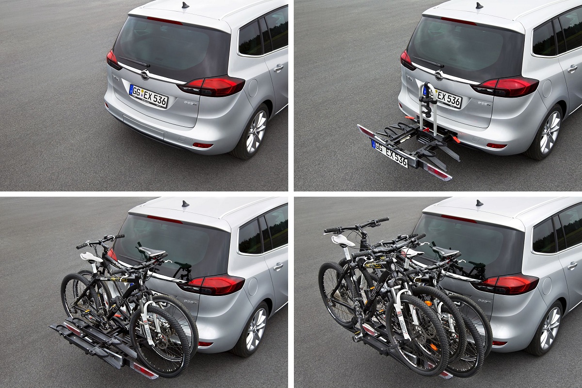 Flex-Fix sistem platforme (Foto: Opel) - Na krov, kuku ili prtljažnik: Koji nosač za bicikle odabrati 