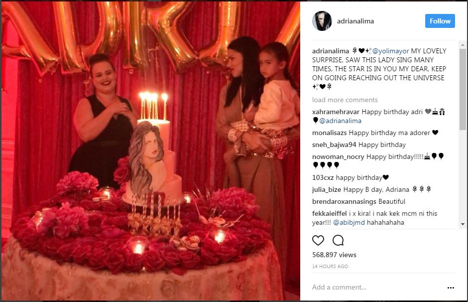 PrtScr - Adrijana Lima u suzama: S kćerkama proslavila rođendan bez supruga Marka 
