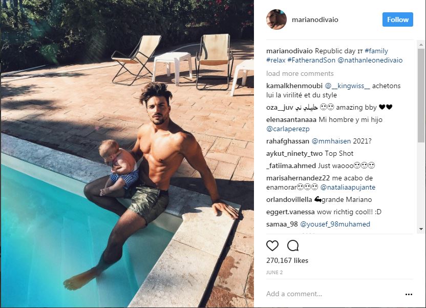 Mariano di Vaio - Mariano je najpoželjniji tata na Instagramu
