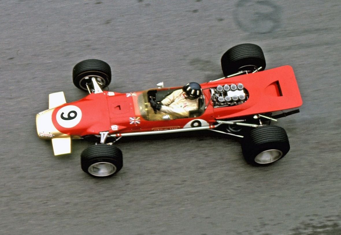 1970: Jochen Rindt u Lotusu (Foto: Ford) - undefined