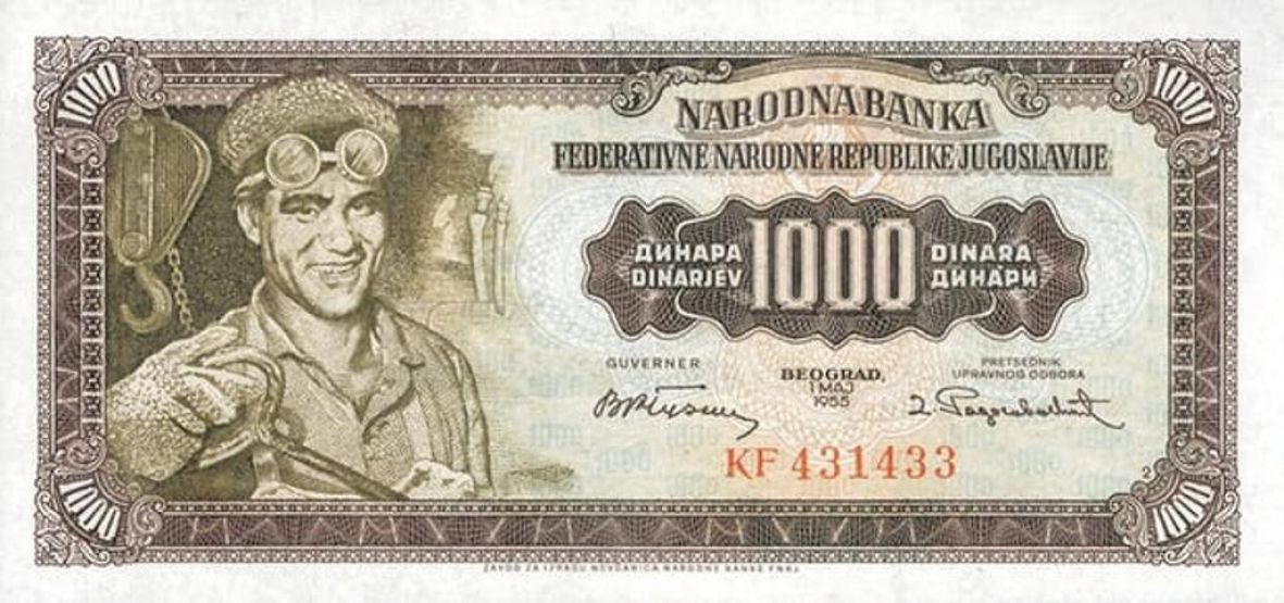Jugoslavenski dinar - undefined
