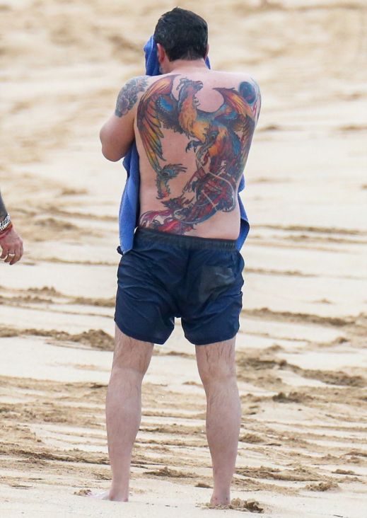 Ben Affleck s tetovažom - undefined