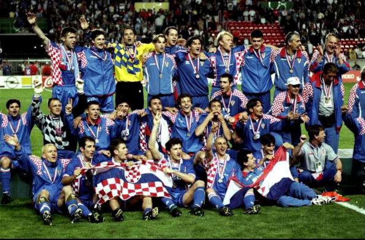 Reprezentativci Hrvatske s bronzanim medaljama na SP 1998.  - undefined