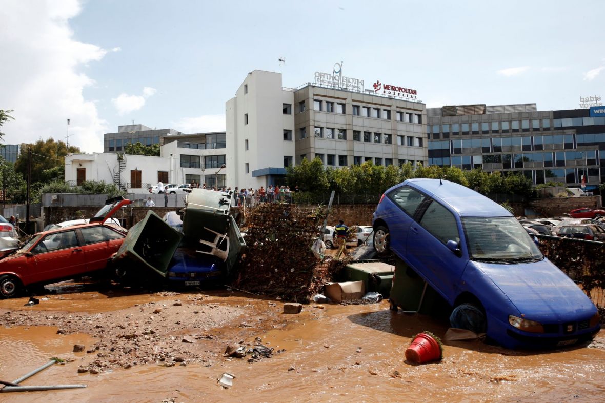 Poplave su donijele nove nevolje u Grčkoj - undefined