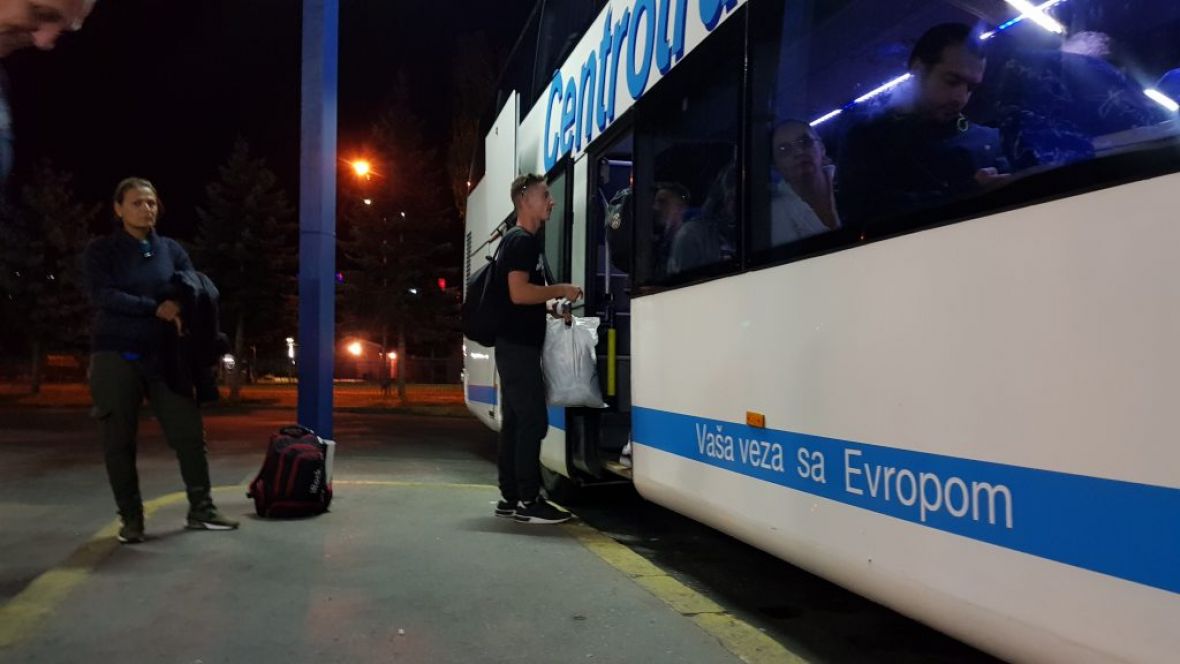 Putovanje migranata Centrotransovim autobusom od Sarajeva do Bihaća - undefined
