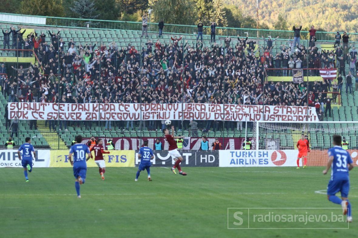 Sa utakmice između Sarajeva i Širokog Brijega na Koševu - undefined