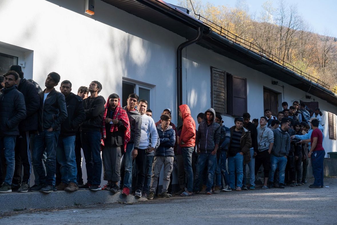 Migranti u kasarni Ušivak - undefined