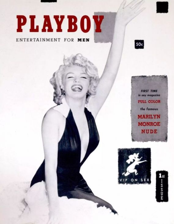 Naslovnica prvog Playboya - undefined
