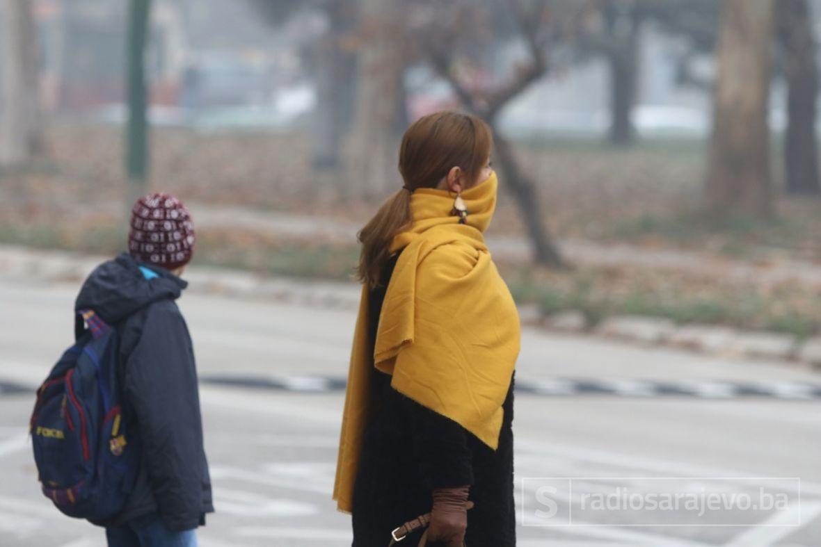 Građani Sarajeva jutros u borbi sa zagađenim zrakom - undefined