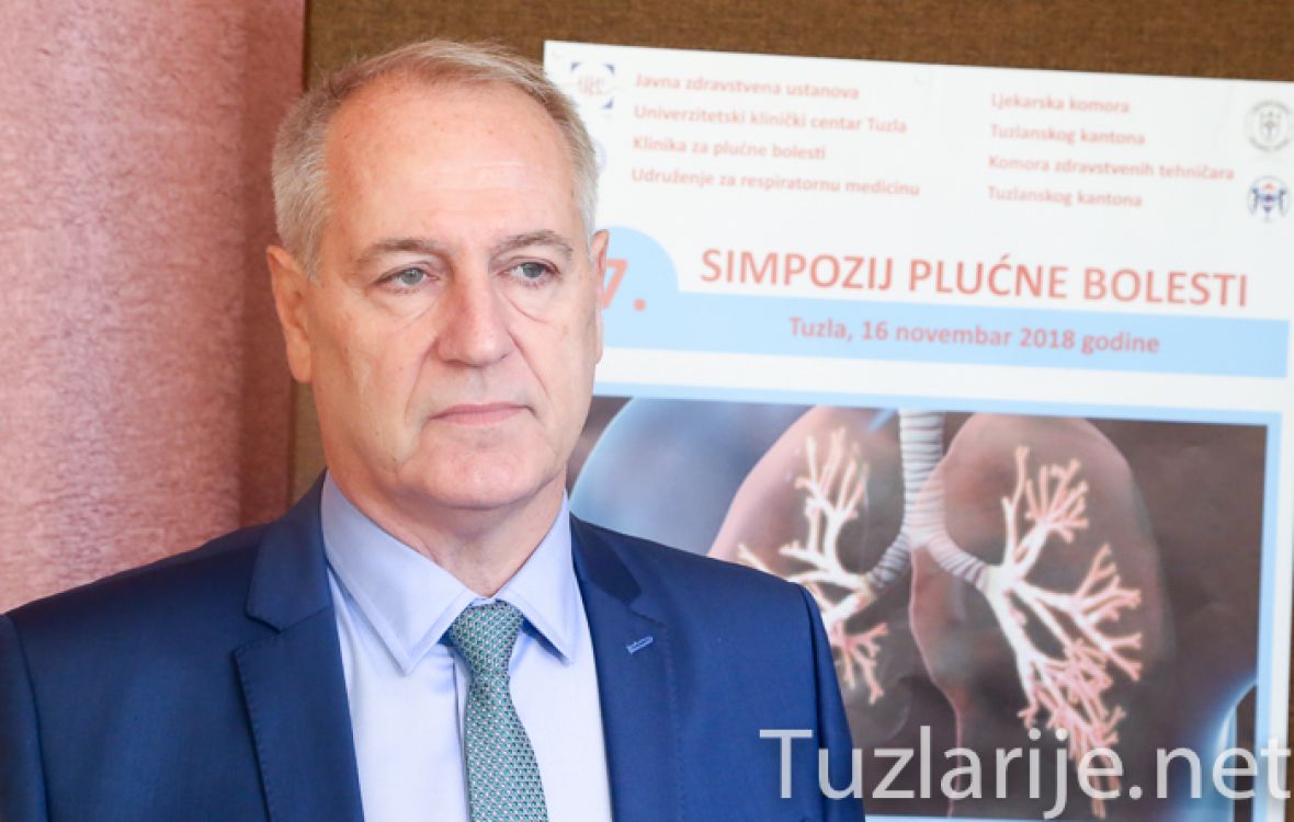  Suvad Dedić, načelnik Klinike za plućne bolesti UKC Tuzla. - undefined