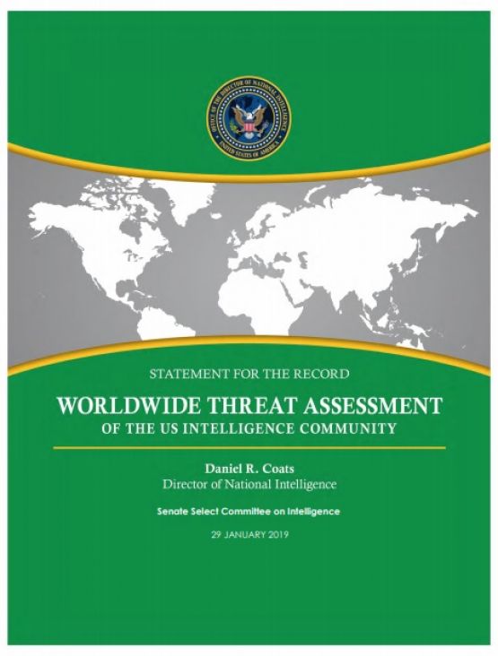 Izvještaj američkih sigurnosnih službi „Procjena prijetnji diljem svijeta“ - undefined