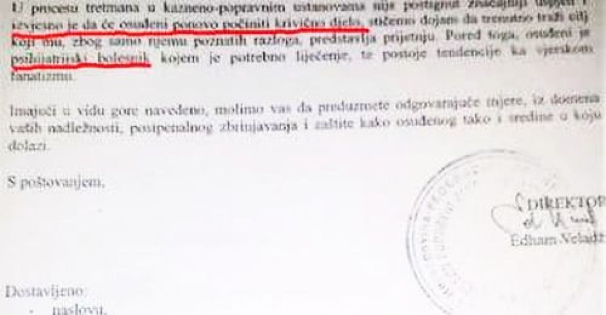 Upozorenje gospodina Veladžića - undefined