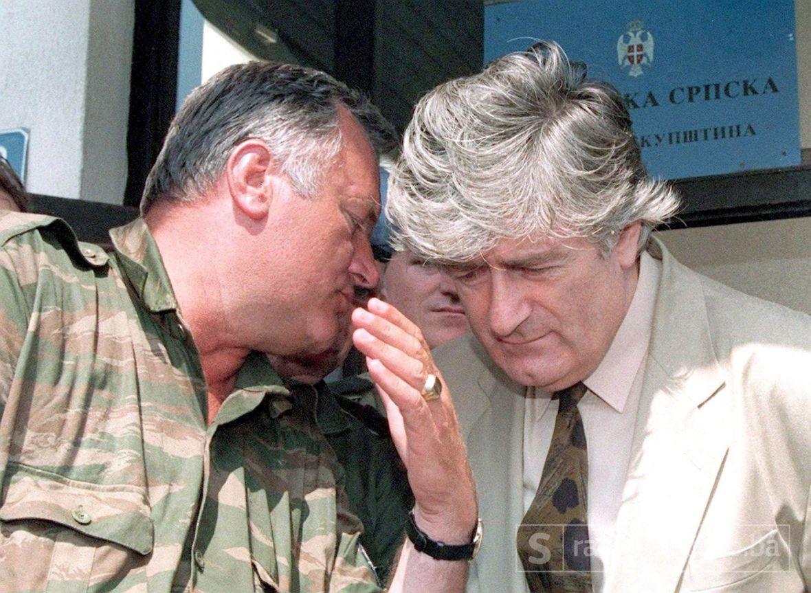 Ratko Mladić i Radovan Karadžić - undefined