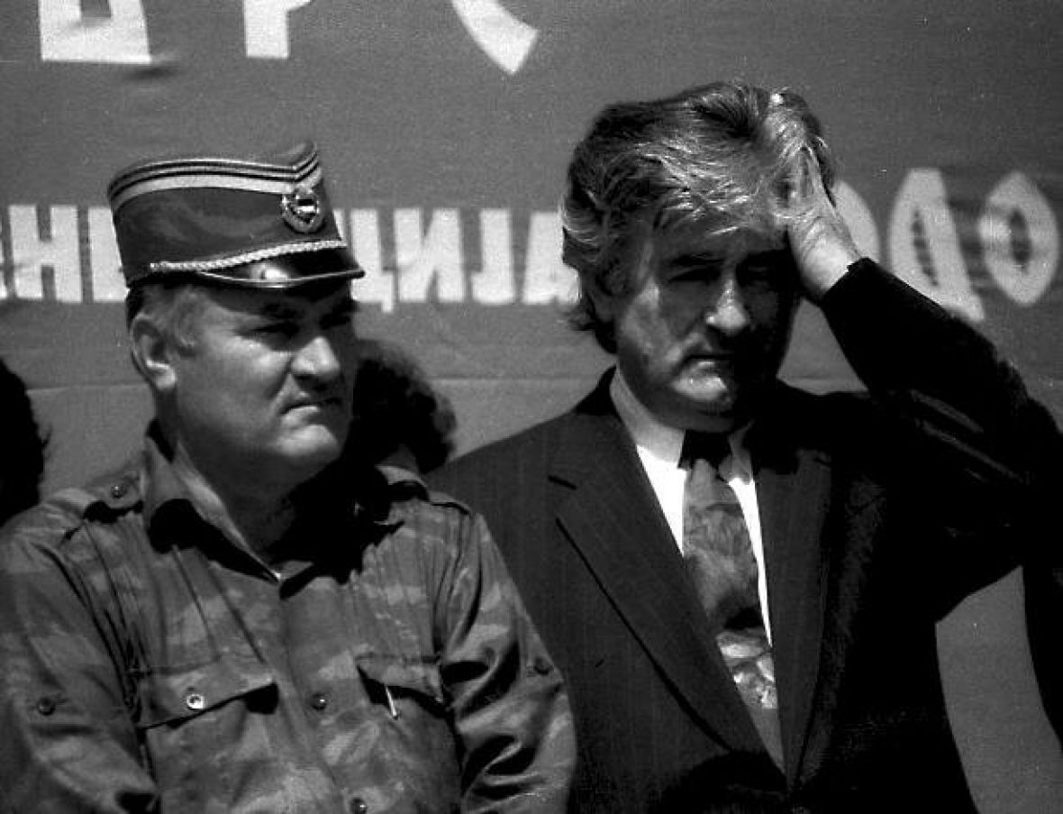 Ratko Mladić i Radovan Karadžić - undefined