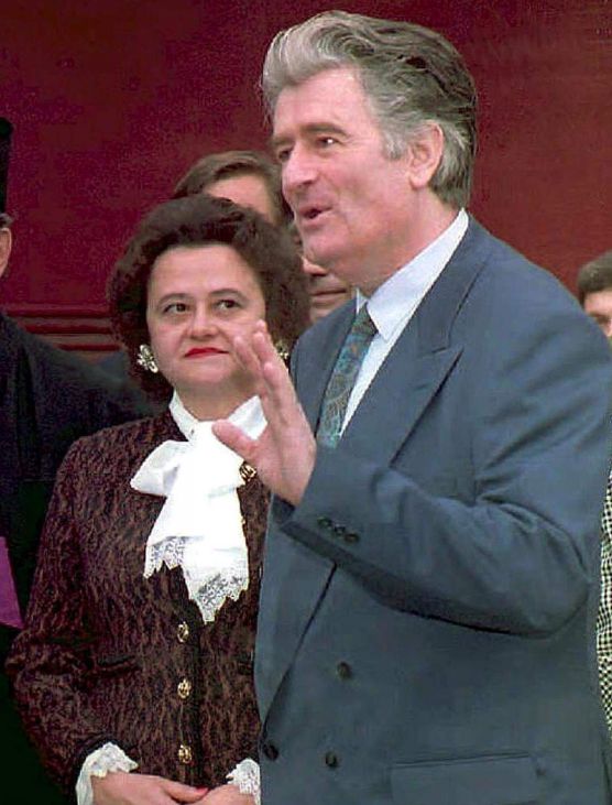 Karadžić sa suprugom Ljiljanom - undefined