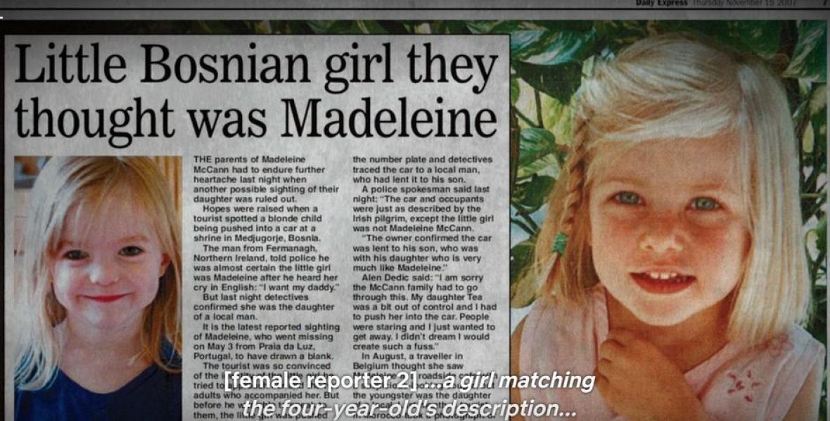 Potraga za Maddie je bila i u BiH - undefined