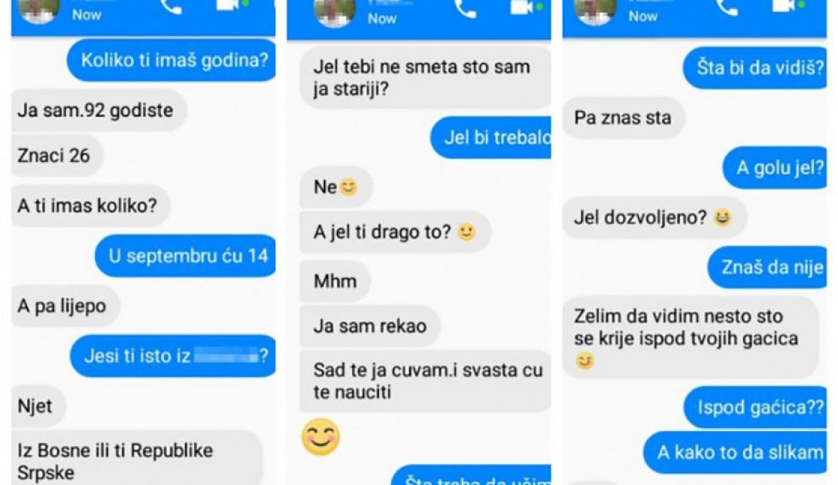 Prepiska Pavlovića sa 13-godišnjakinjom - undefined