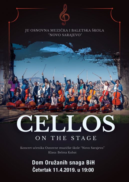 Koncert Cellos on the stage sutra u Domu oružanih snaga u Sarajevu - undefined