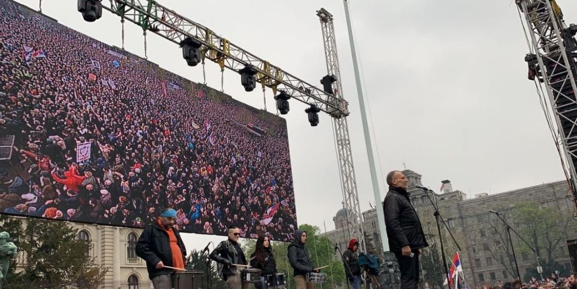 Održani još jedni protesti opozicije u Beogradu - undefined
