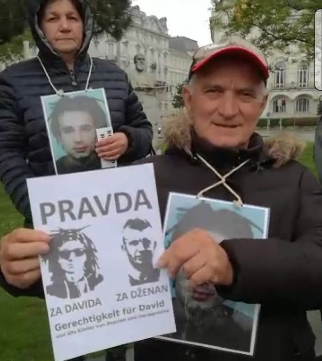 U Beču bez ijednog incidenta održan mirni protest Pravda za Davida i Dženana - undefined
