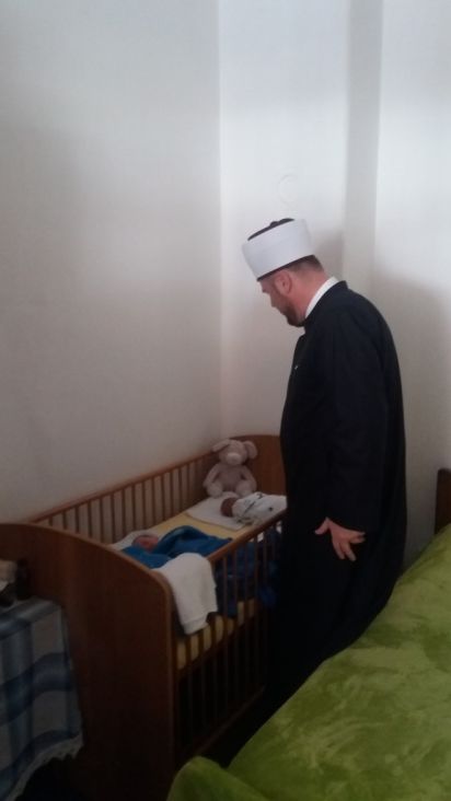 Muftija Dizdarević u posjeti porodici Maleša - undefined