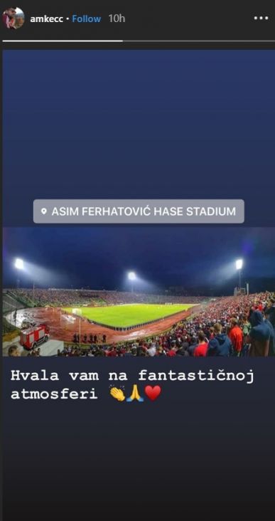 Amar Rahmanović se oglasio putem Instagram Storyja - undefined