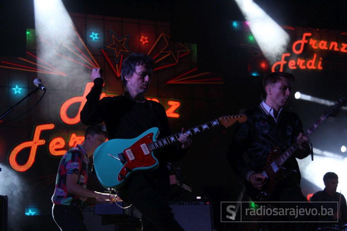 Svjetski poznati bend Franz Ferdinand na pozornici OK Festa na Tjentištu - undefined