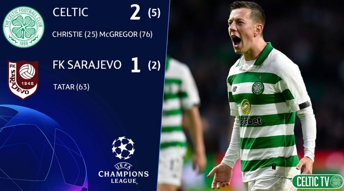Sarajevo se časno oprostilo od Lige prvaka: Tim s Koševa poražen od Celtica 1:2 - undefined