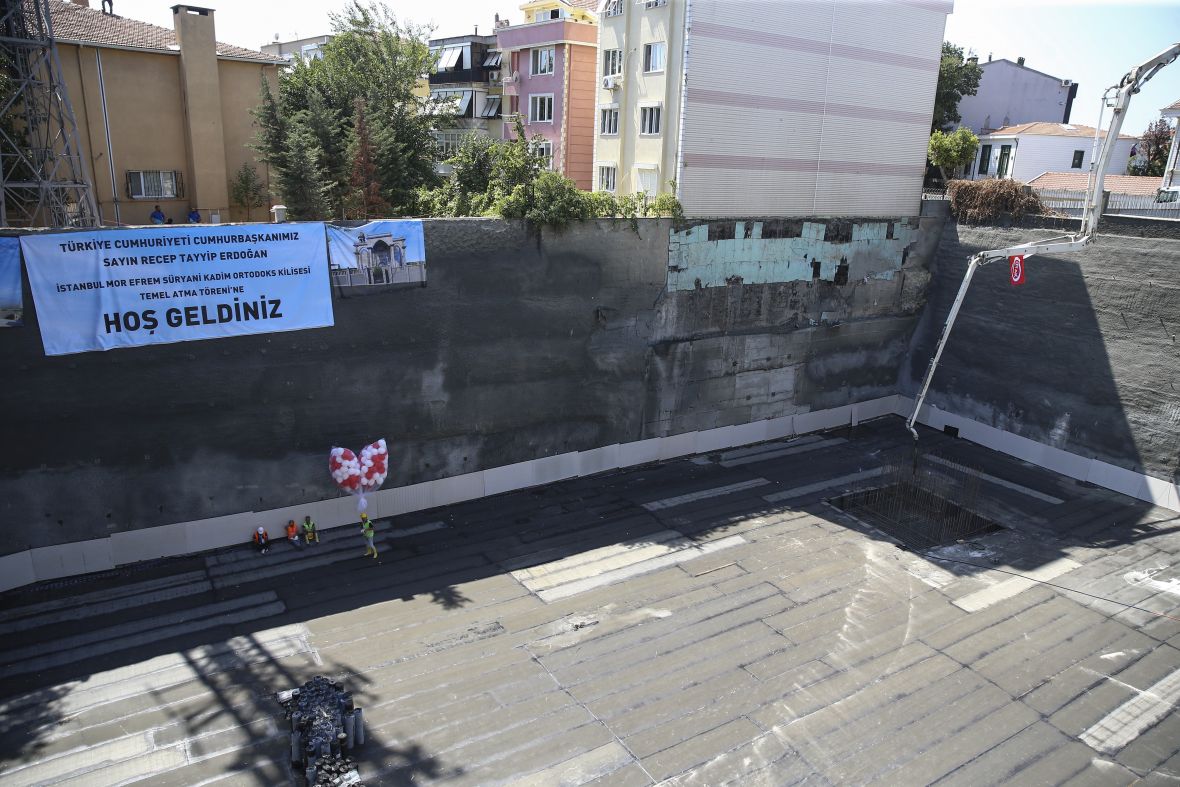 Položen kamen temeljac za igradnju prve crkve u Istanbulu u modernoj Turskoj - undefined