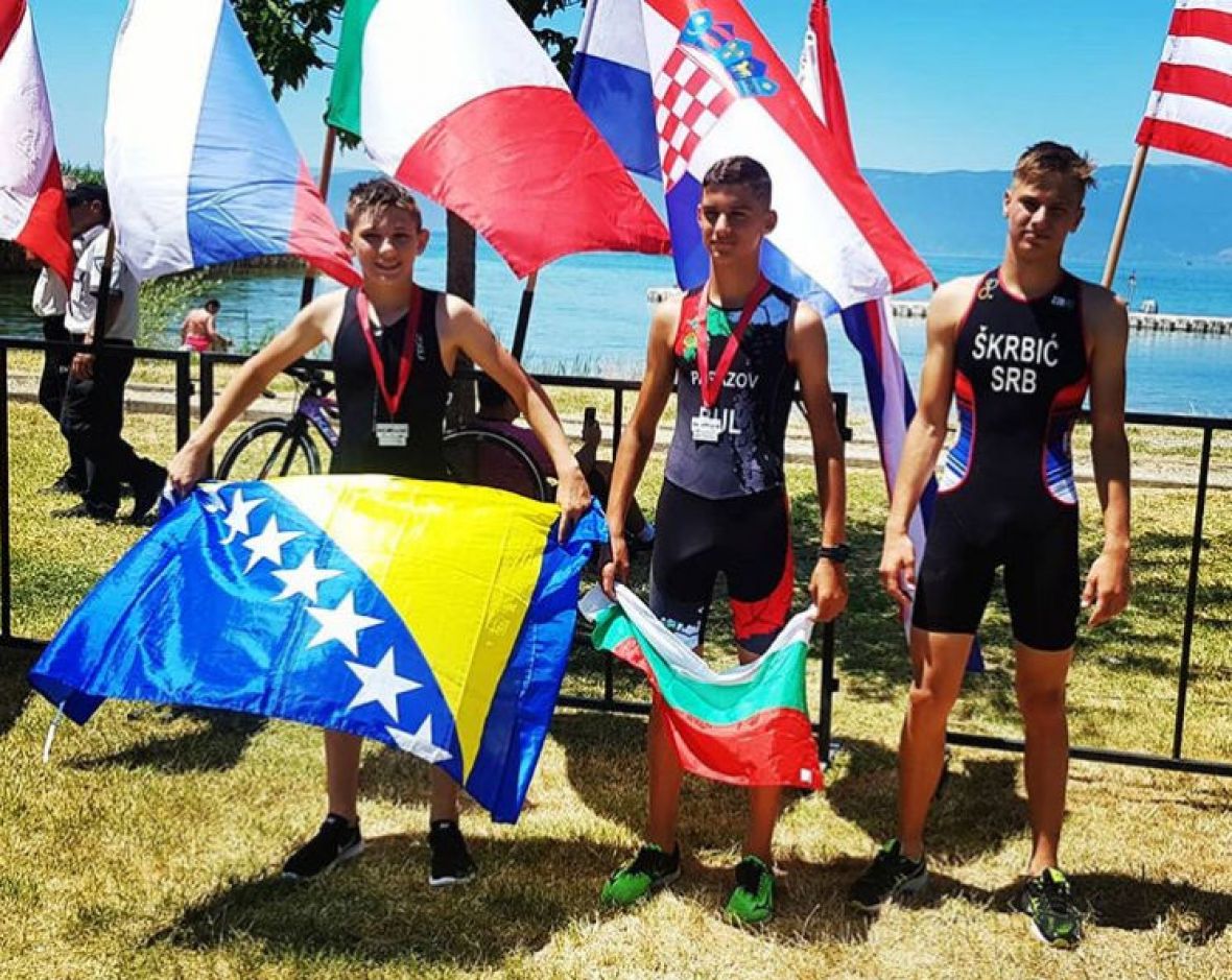 Mustafa Jamak, najmlađi triatlonac u BiH  - undefined