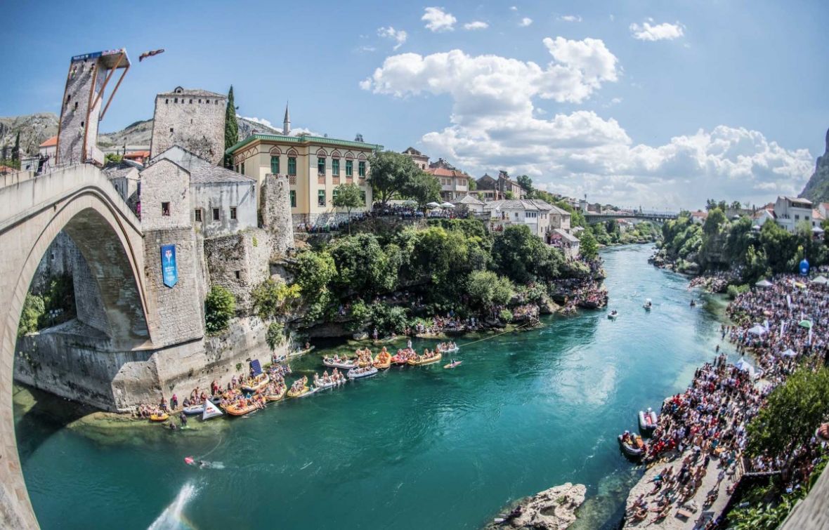 Svjetska elita cliff divinga danas stiže u Mostar - undefined