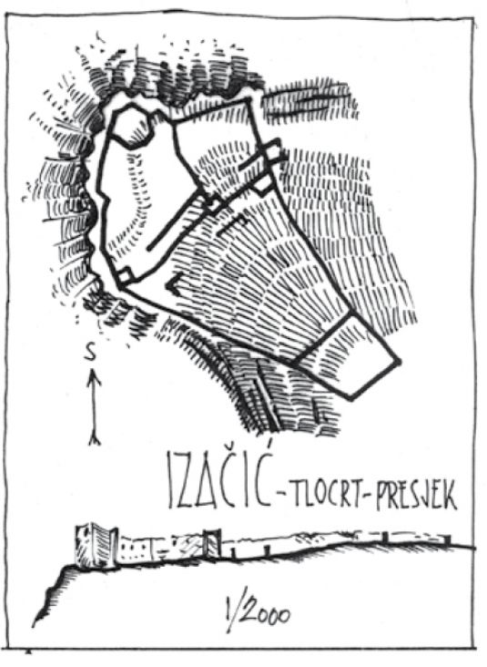 Stari grad Izačić - undefined