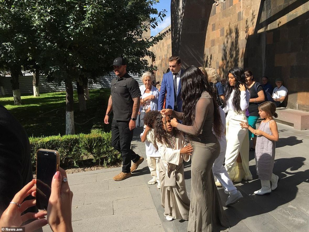 Kim i Kanye West krstili kćerkicu u Armeniji - undefined