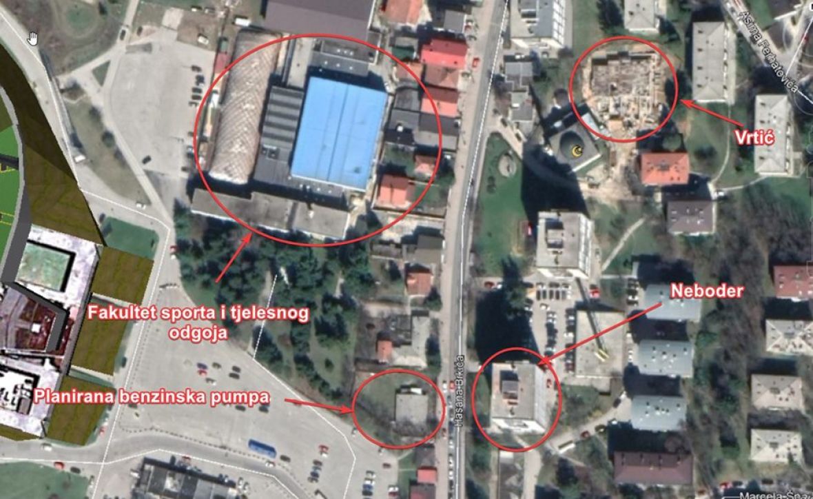 Da li će se graditi benzinska pumpa kod stadiona Koševo? - undefined