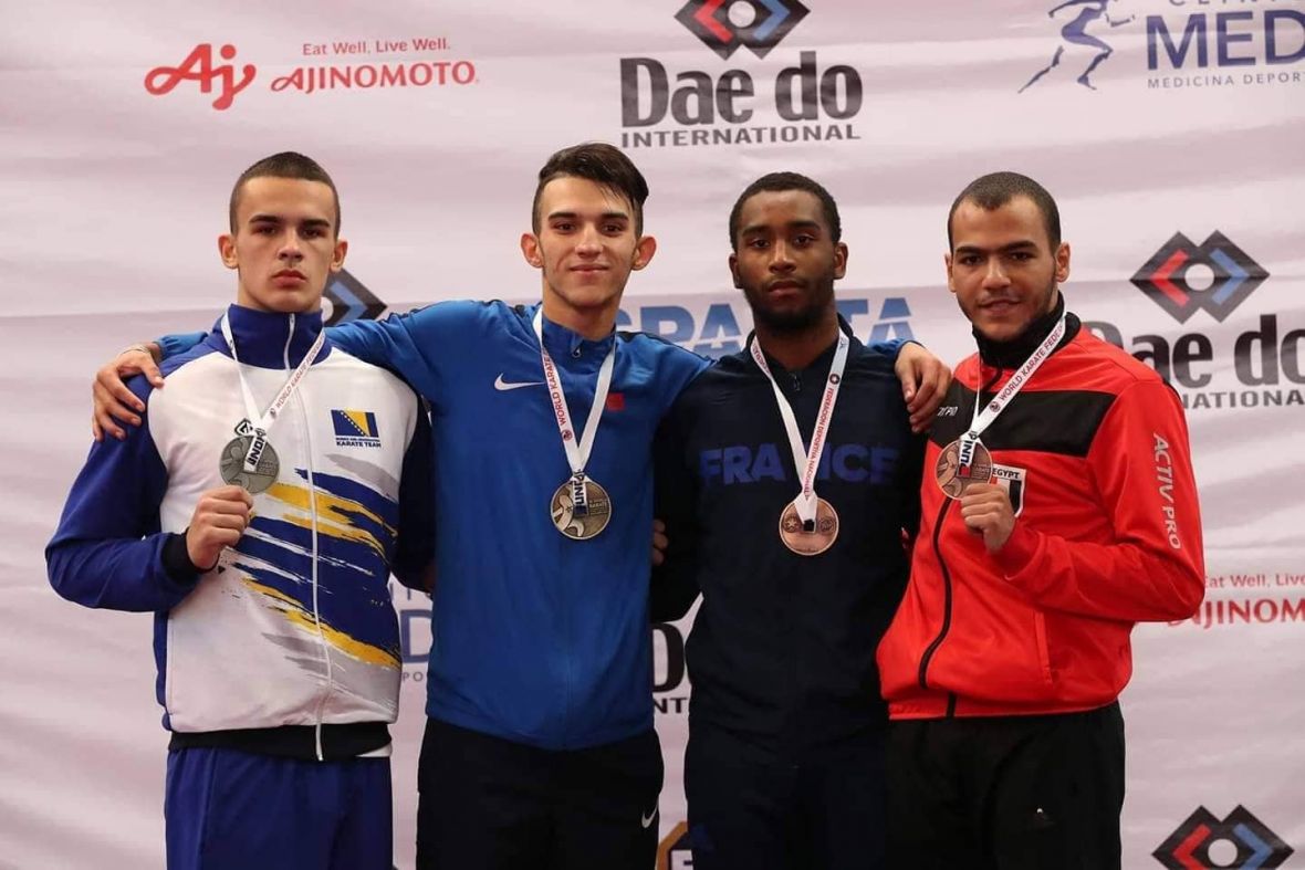 Hamza Turulja u Čilea osvojio drugo mjesto na Svjetskom karate prvenstvu - undefined