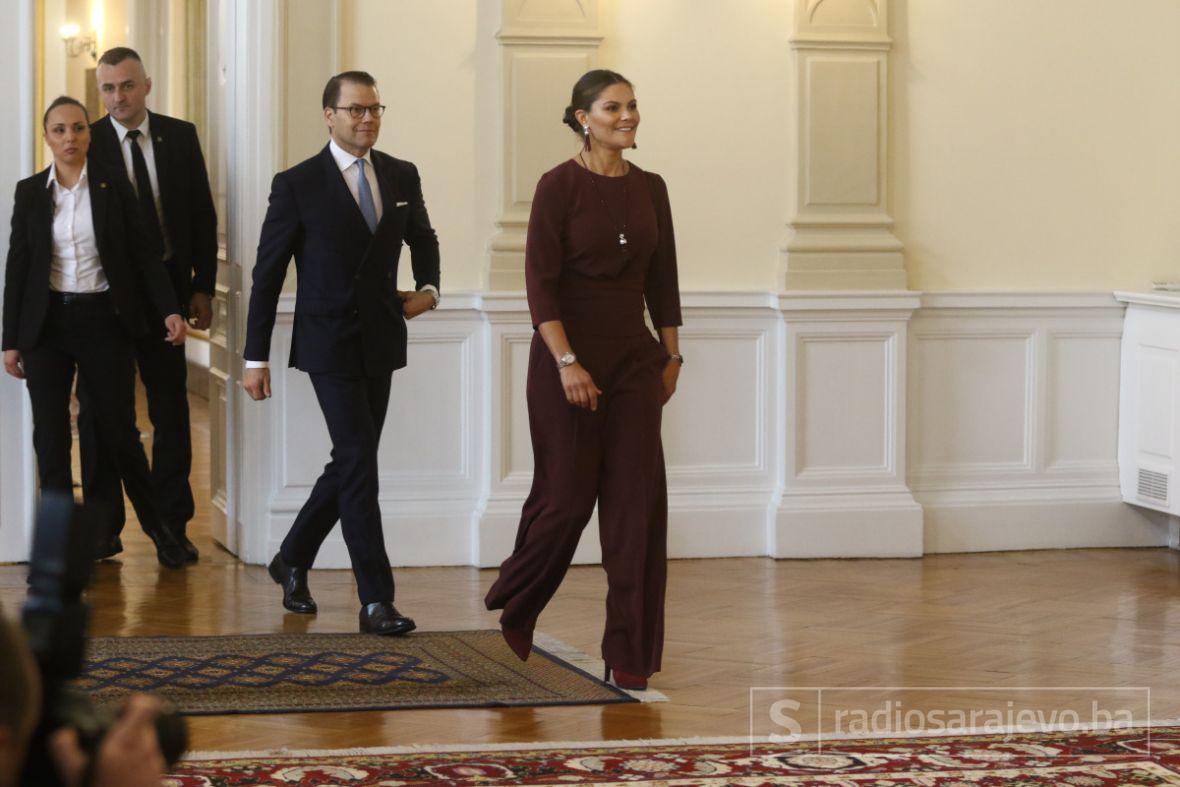 Švedska princeza i princ se susreli sa članovima Predsjedništva BiH - undefined