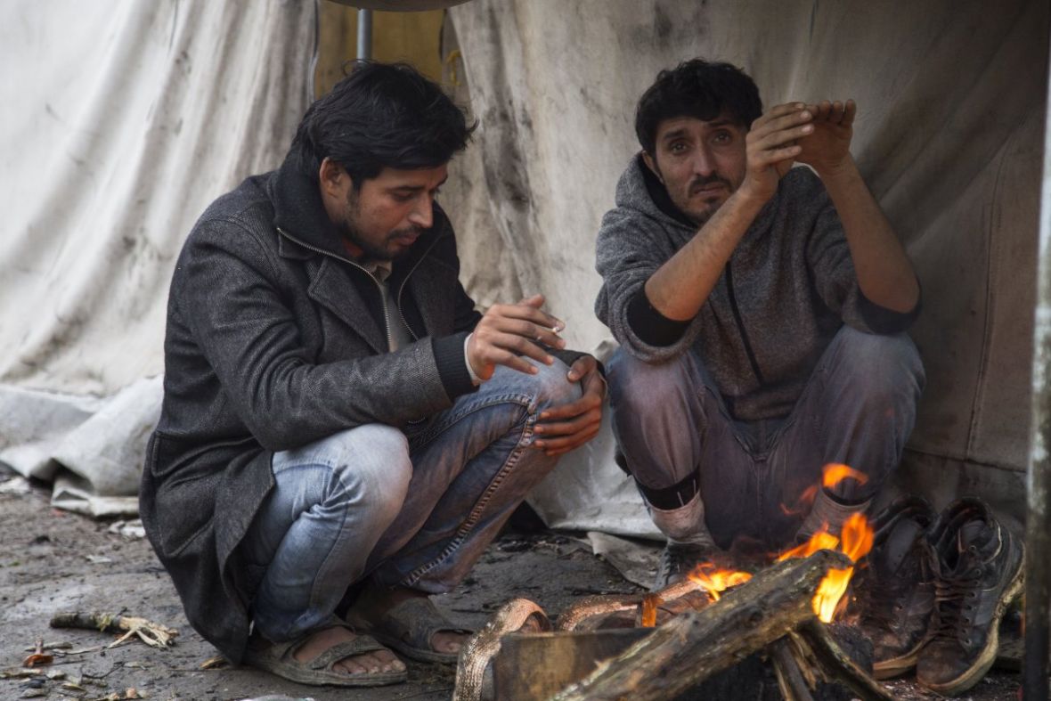 Migranti u kampu Vučjak dočekuju zimu - undefined