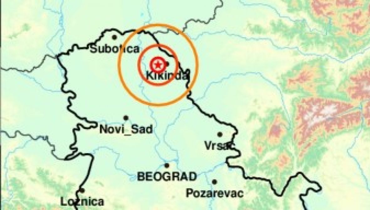 Novi zemljotres: Ponovo se trese tlo na Balkanu - undefined